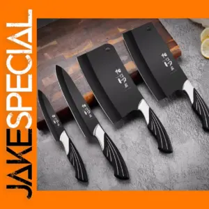 Stainless Steel Chef Knife Set - 1/4 PCS