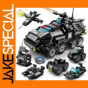 371pcs SWAT Police Building Blocks Set