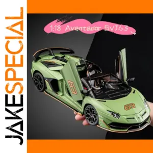 1:18 Lamborghini Aventador SVJ63 Diecast Model Car