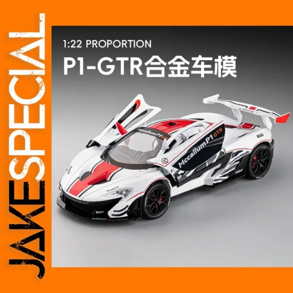 1:24 McLaren P1 Diecast Racing Car Model