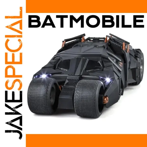 1:18 Scale Batmobile Model with Sound Features