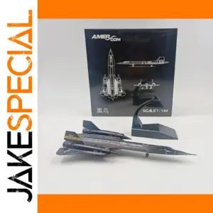 Diecast 1:144 Scale SR-71 Blackbird Model