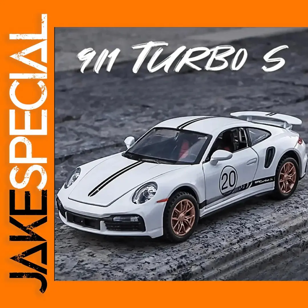 1:32 Porsche 911 Turbo S Diecast Model Ornament 1 1:32 Porsche 911 Turbo S Diecast Model Ornament
