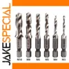 Titanium Plated HSS Tap Drill Bit Set