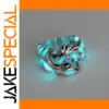 Luminous Gothic Dragon Men's Ring