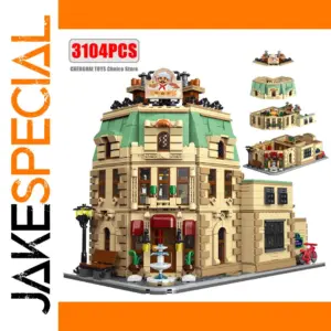 3104PCS Parisian Restaurant Building Block Set