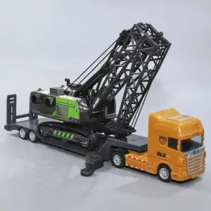 1:50 Diecast Plastic Flatbed Trailer Model 43 4a366bde upscaled