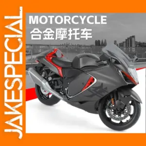 Suzuki Hayabusa Diecast Motorcycle Model Toy