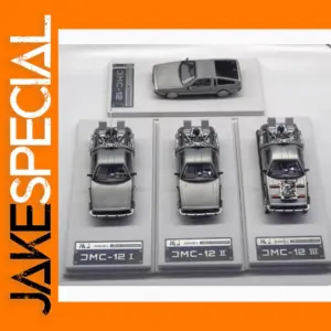 1:64 Back To The Future Delorean Model Car