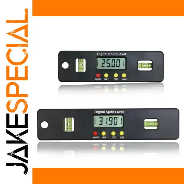 Digital Level Box Protractor with Magnetic Base