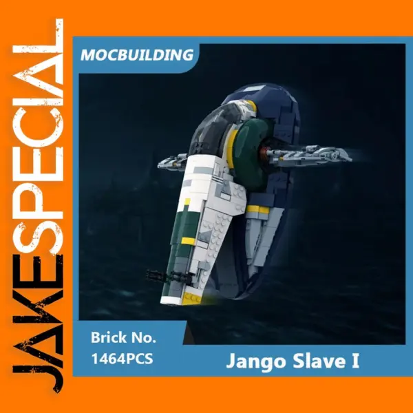 Slave I Model Building Blocks 1464PCS Set