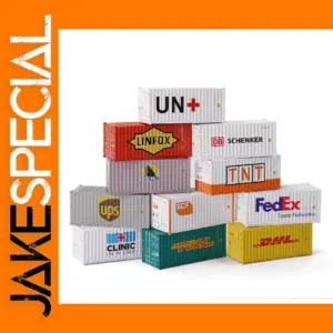 N Scale 1:160 Shipping Containers Set of 3