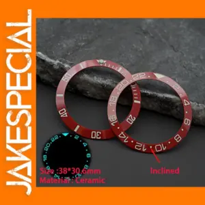Red Ceramic Bezel Insert for Submariner GMT