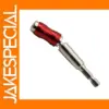 Red Curved Hexagonal Handle Directional Rod