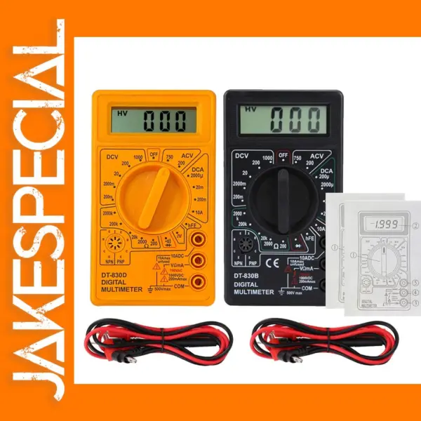 DT-830 Digital Multimeter AC DC Tester