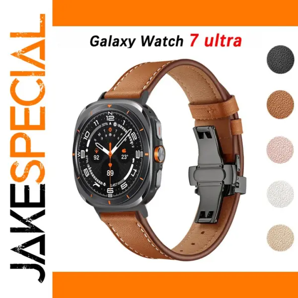 Leather Band for Samsung Galaxy Watch Ultra 47mm