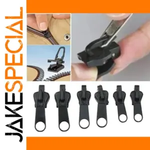 Universal Zipper Repair Kit - 6 Pieces