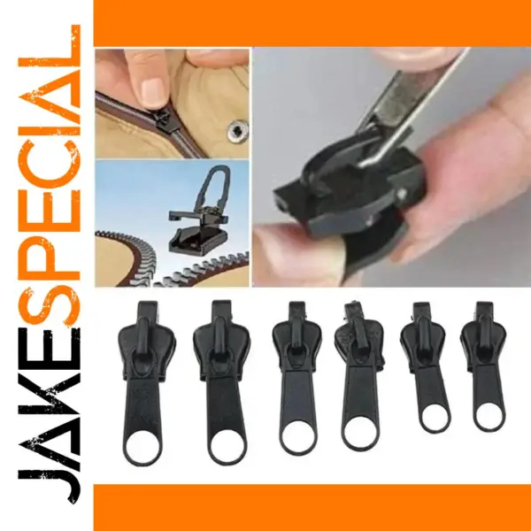 Universal Zipper Repair Kit - 6 Pieces
