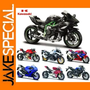 1:18 Kawasaki Ninja H2R Motorcycle Model