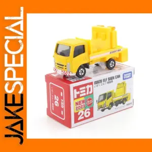 Isuzu Elf Sign Car Diecast Model Truck