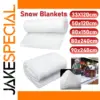 Artificial Snow Blankets for Winter Decor