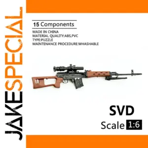 1/6 Scale SVD Sniper Rifle Model Toy
