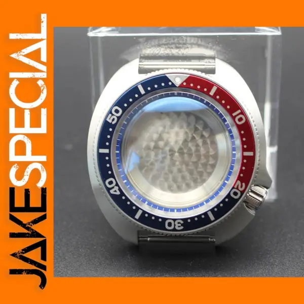 44mm Stainless Steel Watch Case for Seiko