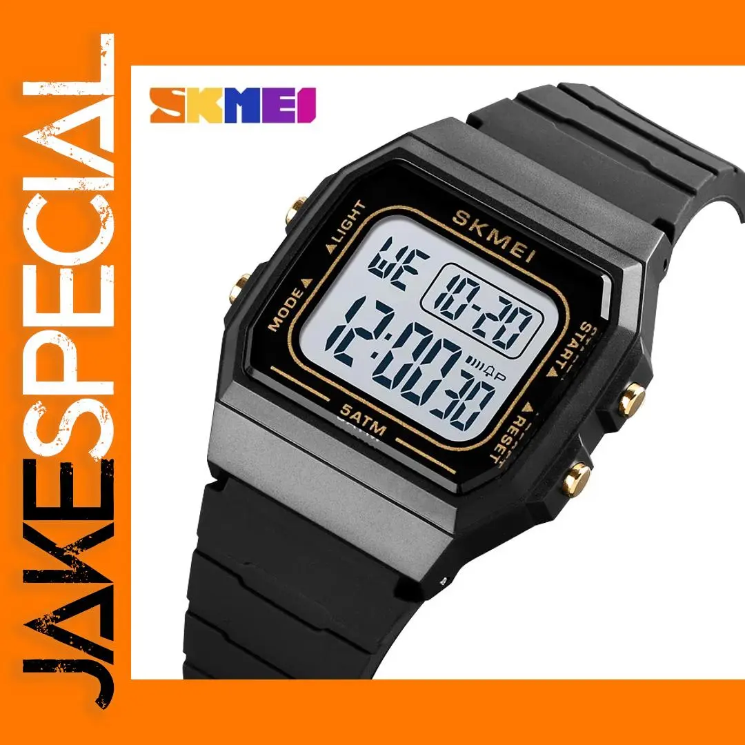 Digital Sports Watch with Countdown Stopwatch 1 Digital Sports Watch with Countdown Stopwatch