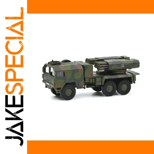 Diecast 1:87 MAN KAT1 Rocket Launcher Model