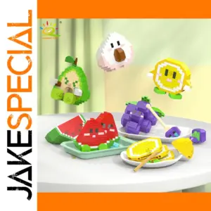 Mini Cute Fruit Micro Building Blocks Set