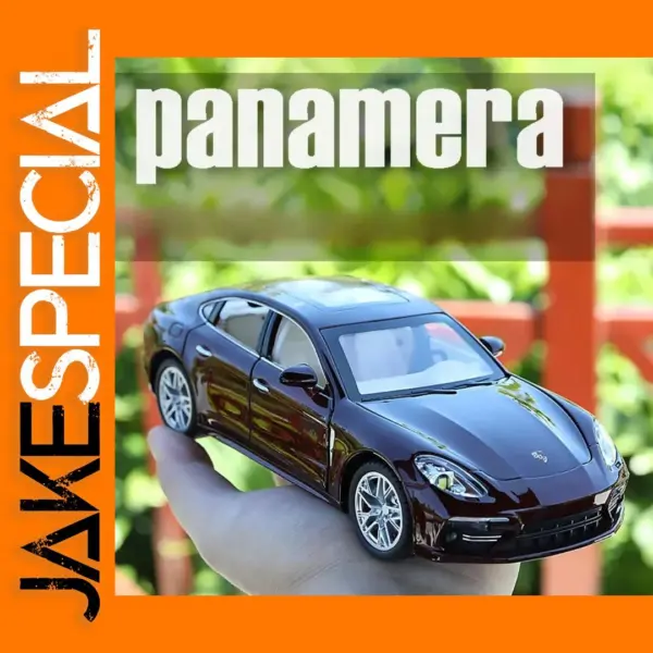 1:24 Diecast Porsche Panamera Toy Car Model