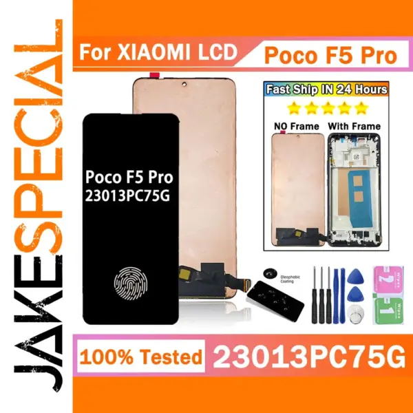 6.67” AMOLED LCD for Xiaomi Poco F5 Pro