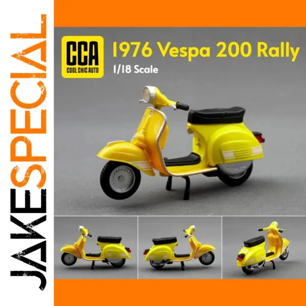 Vespa 200 Rally Diecast Motorcycle Model