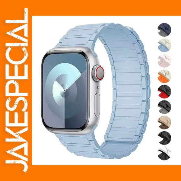 Silicone Magnetic Strap for Apple Watch 49mm