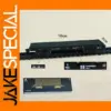 NX70 Black Flatbed Train Carriage Model