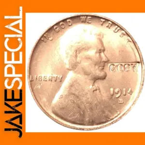Replica US 1914-D Lincoln Coin for Collectors