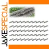 50pcs Metal Track Joiners for HO/N Scale