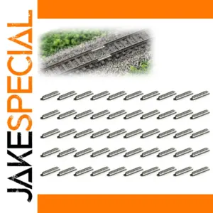 50pcs Metal Track Joiners for HO/N Scale