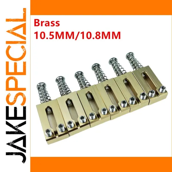 Brass Saddles Tremolo Bridge for ST TL Guitars