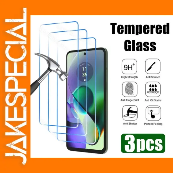 3PCS Tempered Glass for Motorola Devices