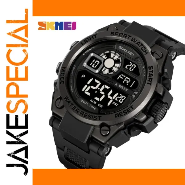 SKMEI Men's Digital Sports Waterproof Watch