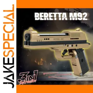 Creative Assembly Block Gun Toy for Kids