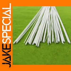 40pcs ABS Square Rods for Modeling 500mm