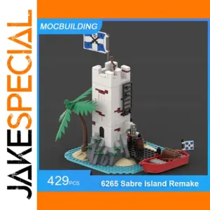 MOC Building Blocks Sabre Island Set
