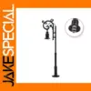 5pcs Warm White OO Scale Lamp Posts 1:75