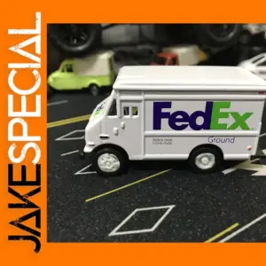 Diecast Alloy FedEx Car Model Replica