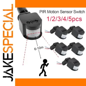 PIR Motion Sensor Wall Light Switch