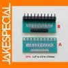 10P PCB Adapter Board 1.27/2.0/2.54mm Pitch