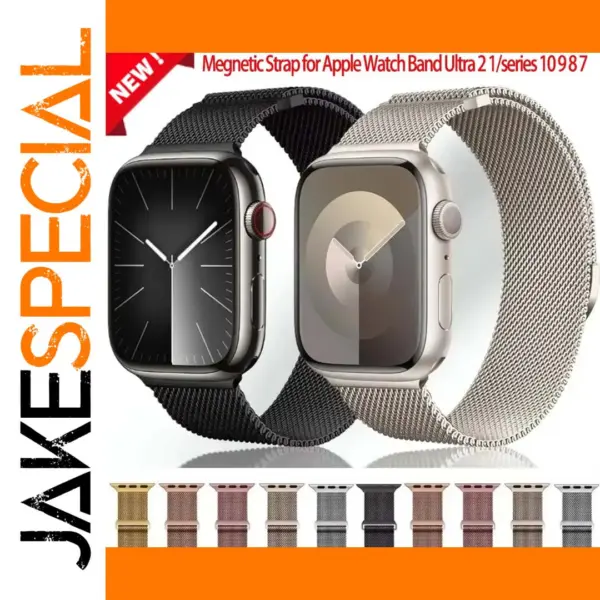Magnetic Milanese Loop Strap for Apple Watch
