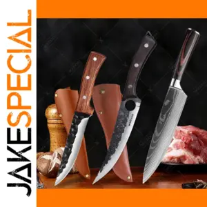 Handmade Stainless Steel Chef Knife Set